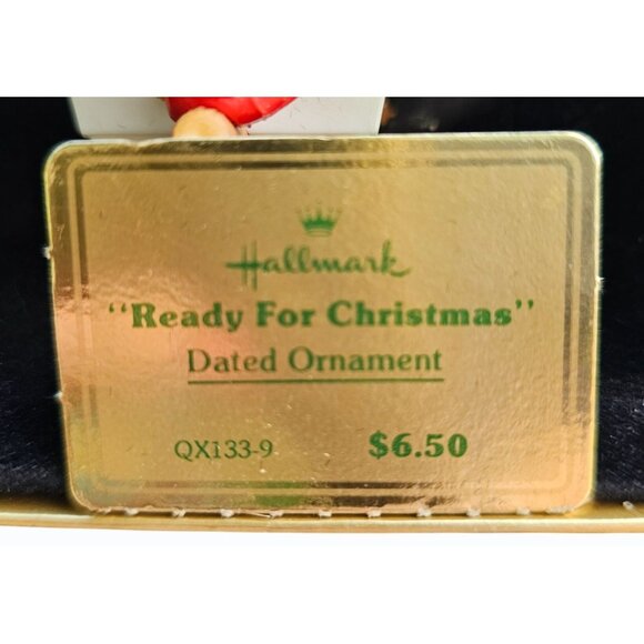 Hallmark Ready For Christmas, Christmas Ornament 1979 Redbird Cardinal Birdhouse - Picture 11 of 12